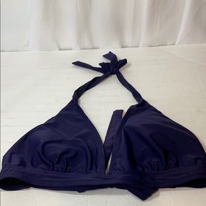 Popina Navy Blue Bikini Top XL